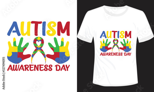 Autism Awareness Day T-shirt Design