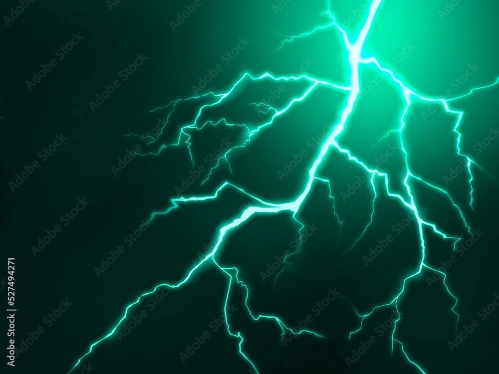 雷のエフェクト背景素材 雷のエフェクト背景素材