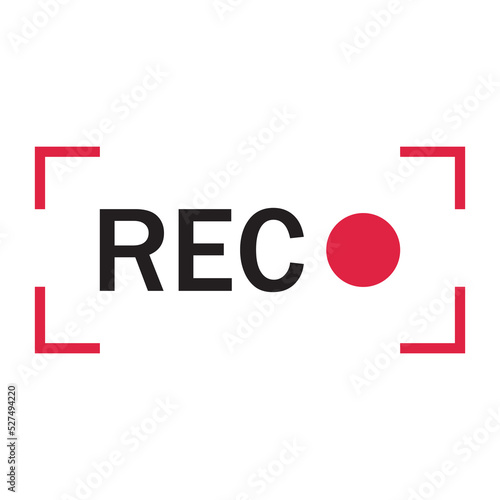 record icon design
