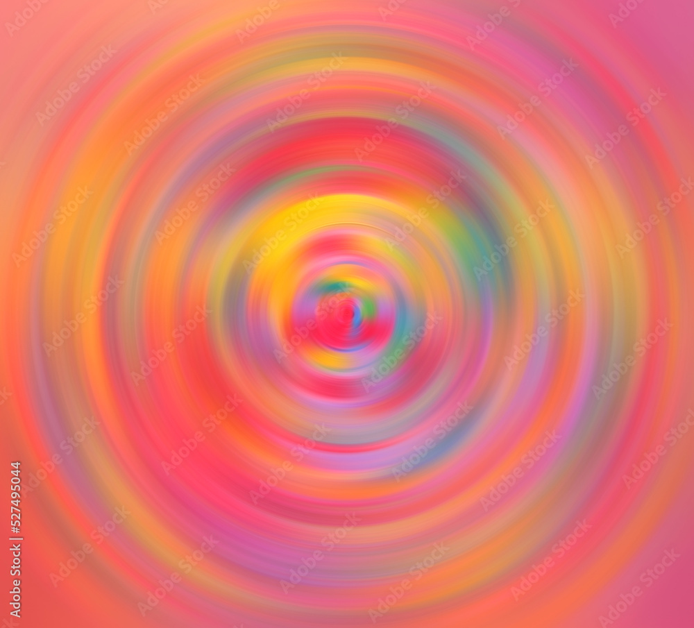 Abstract circle blurred background