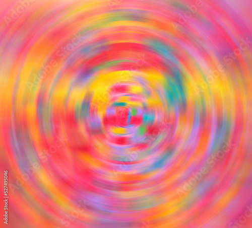 Abstract circle blurred background
