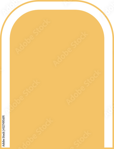 gold minimal door