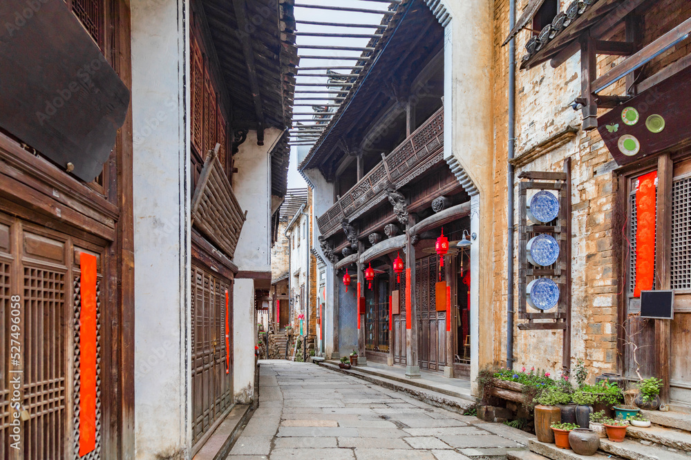 Fototapeta premium Wuyuan Huangling Scenic spot in Jiangxi Province, China