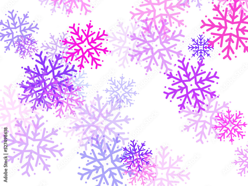 Christmas Snowflake Background
