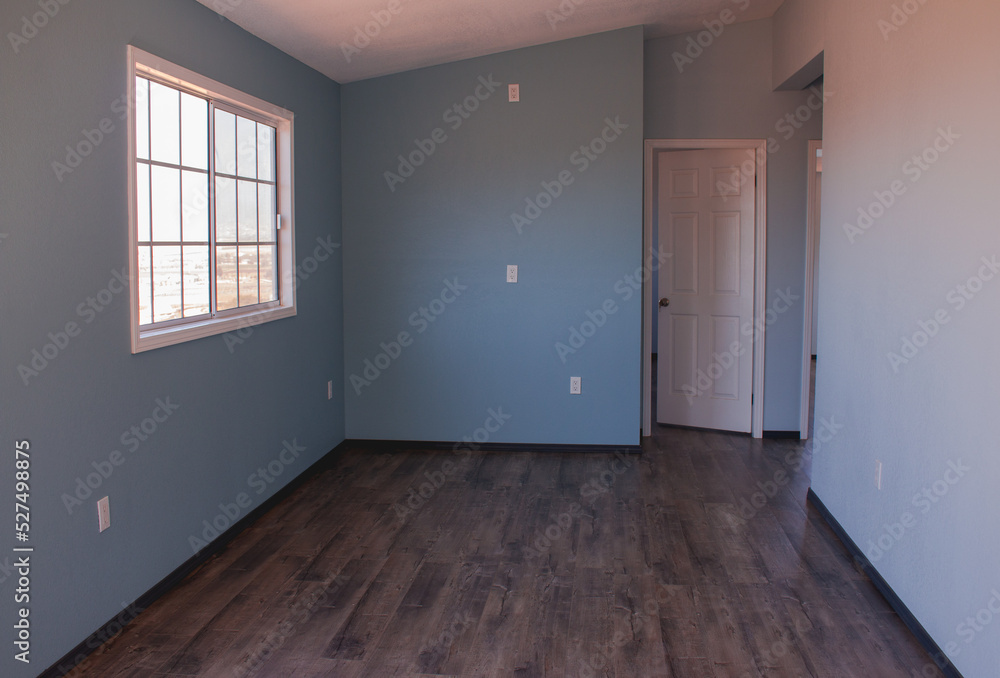 empty room with door and window empty room with door and window