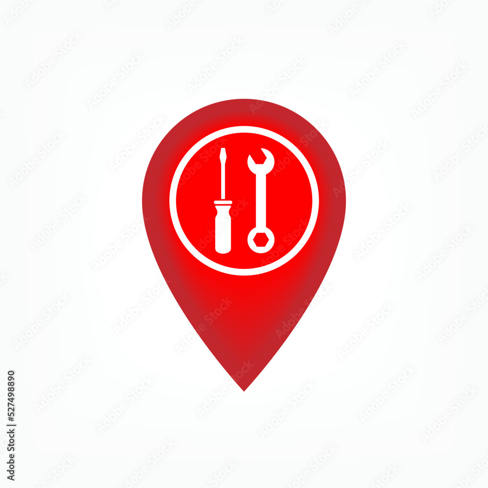 After Sales Service Icon. Maintenance or Repair Symbol - Vector. After Sales Service Icon. Maintenance or Repair Symbol - Vector.