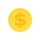 ドルの記号･$の刻印が入ったお金・コイン - アメリカ･オーストラリア･香港などの通貨のイメージ素材
