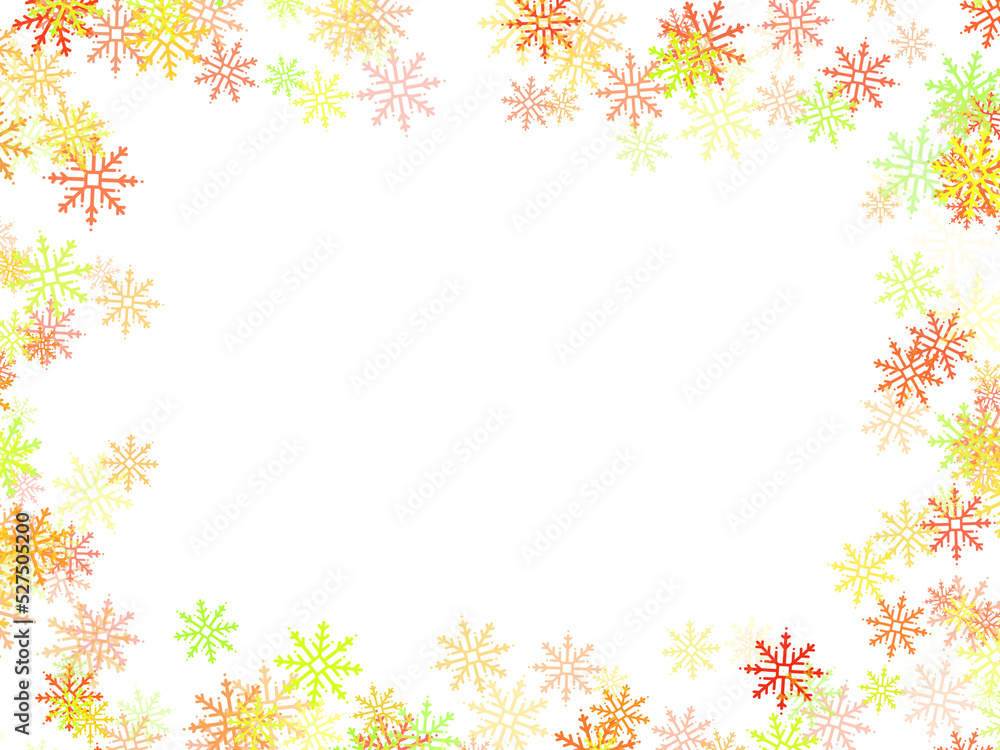 Christmas Snowflake Frame
