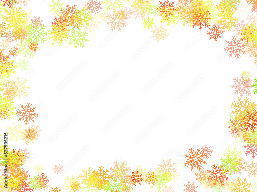 Christmas Snowflake Frame
