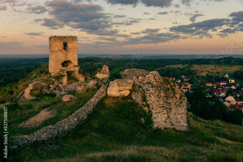 Zamek w Olsztynie, krajobrazy