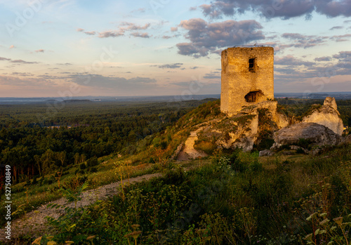 Zamek w Olsztynie  krajobrazy