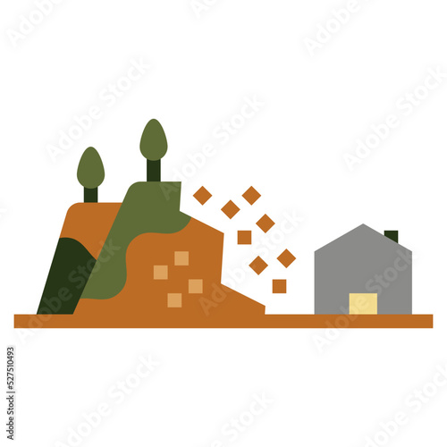 mountain collapse