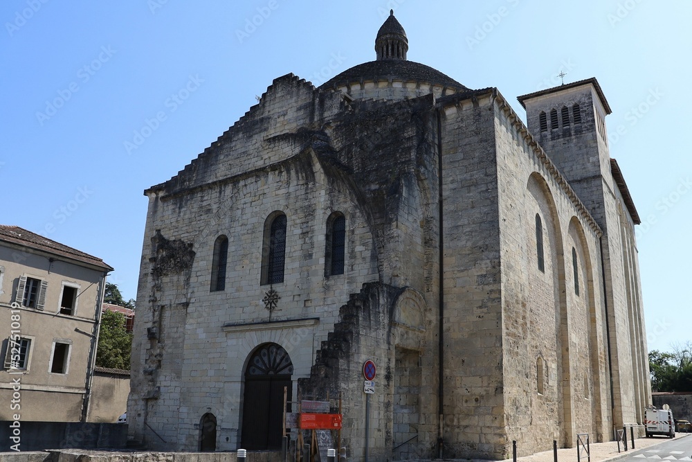 L'église de la cité, ancienne cathédrale, ville de Périgueux, département de la Dordogne, France