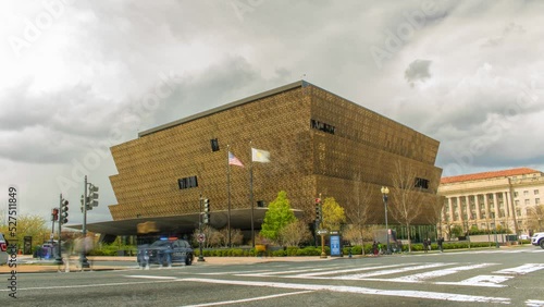 Exterior Timelapse of National Museum Of African American History - Washington DC photo