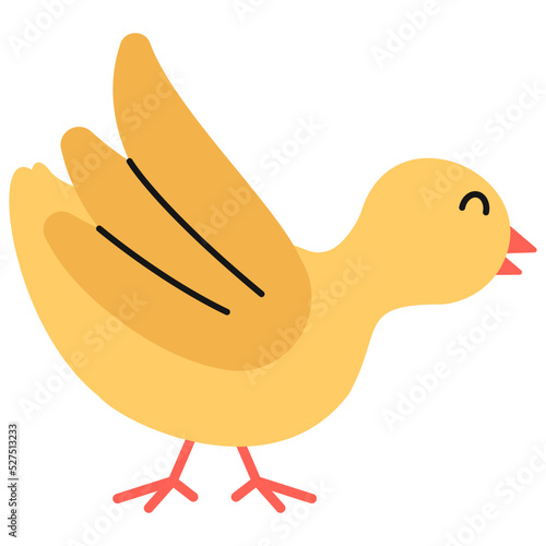 Baby Turkey 2 3D Icon