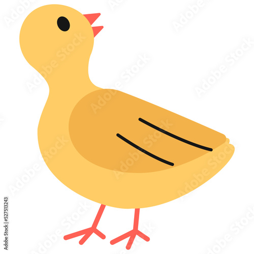 Baby Turkey 3 3D Icon