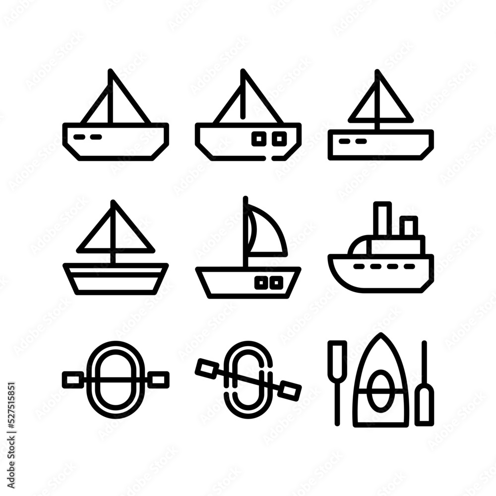 boat icon or logo isolated sign symbol vector illustration - high quality black style vector icons
boat icon or logo isolated sign symbol vector illustration - high quality black style vector icons