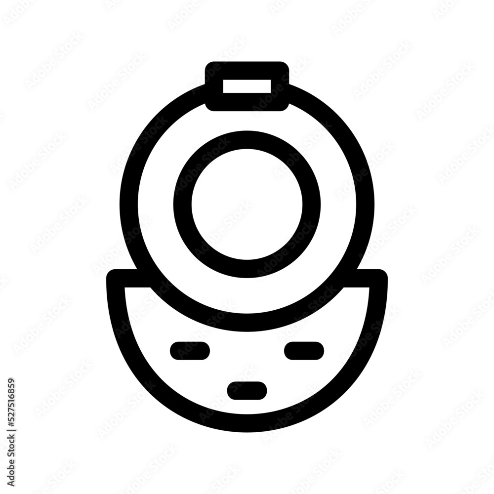 diving helmet icon or logo isolated sign symbol vector illustration - high quality black style vector icons
diving helmet icon or logo isolated sign symbol vector illustration - high quality black style vector icons
