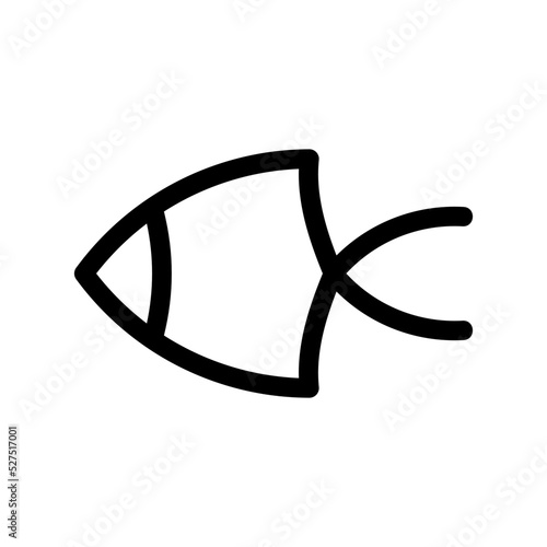 fish icon or logo isolated sign symbol vector illustration - high quality black style vector icons 
