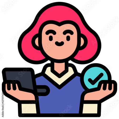 agreement filled outline icon