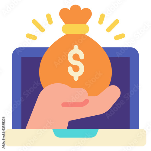 money flat icon