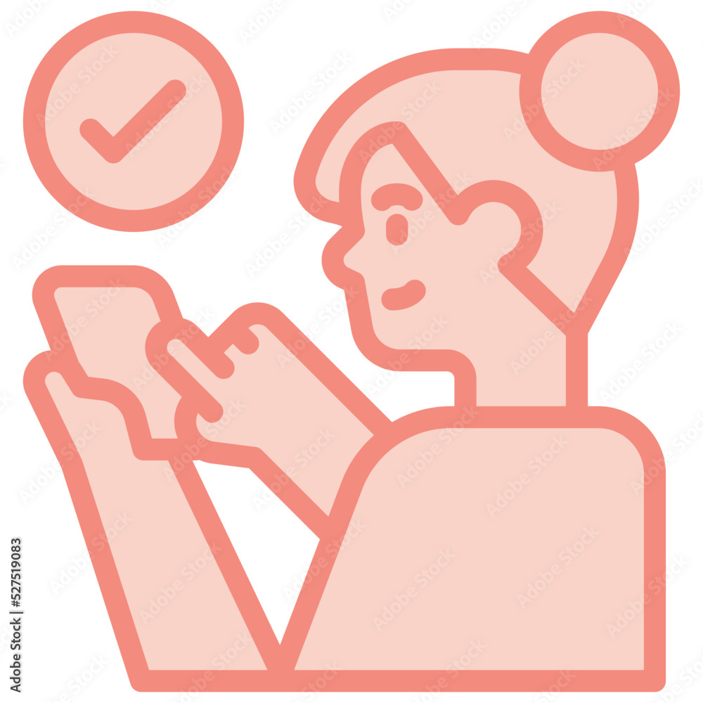 approved two tone icon approved two tone icon