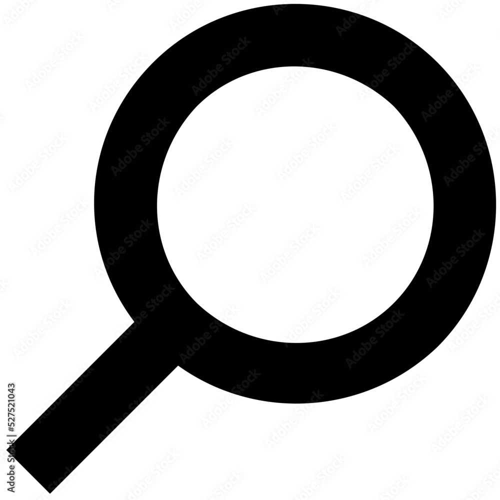 Magnifier Vector Icon Magnifier Vector Icon