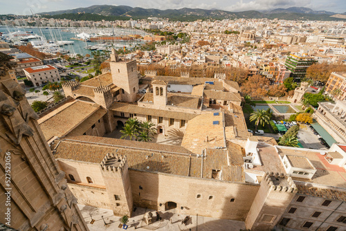 Palacio Real de la Almudaina , siglos XIII-XXI. Palma.Mallorca. Islas Baleares. España.