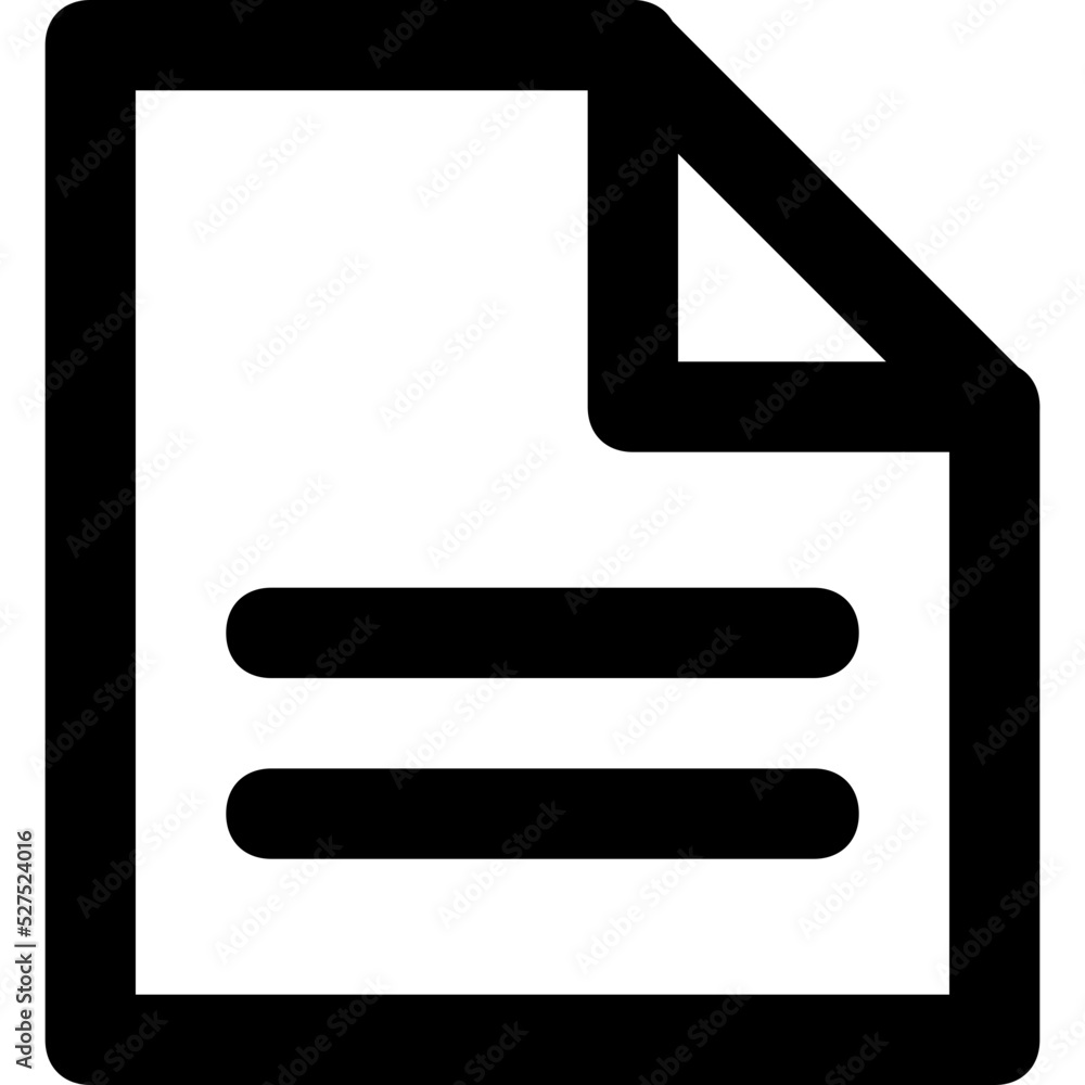 Document Vector Icon Document Vector Icon