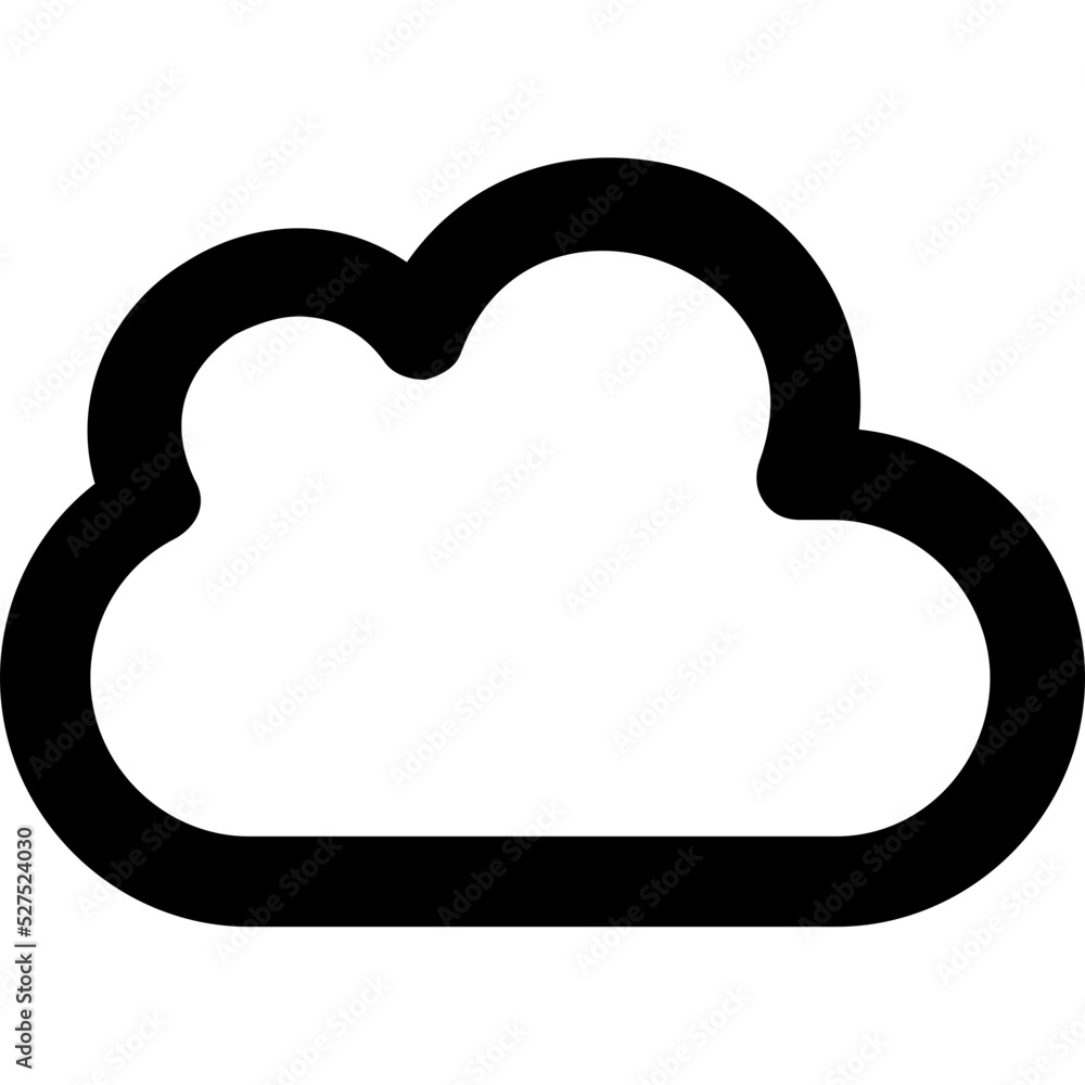 Cloud Vector Icon Cloud Vector Icon