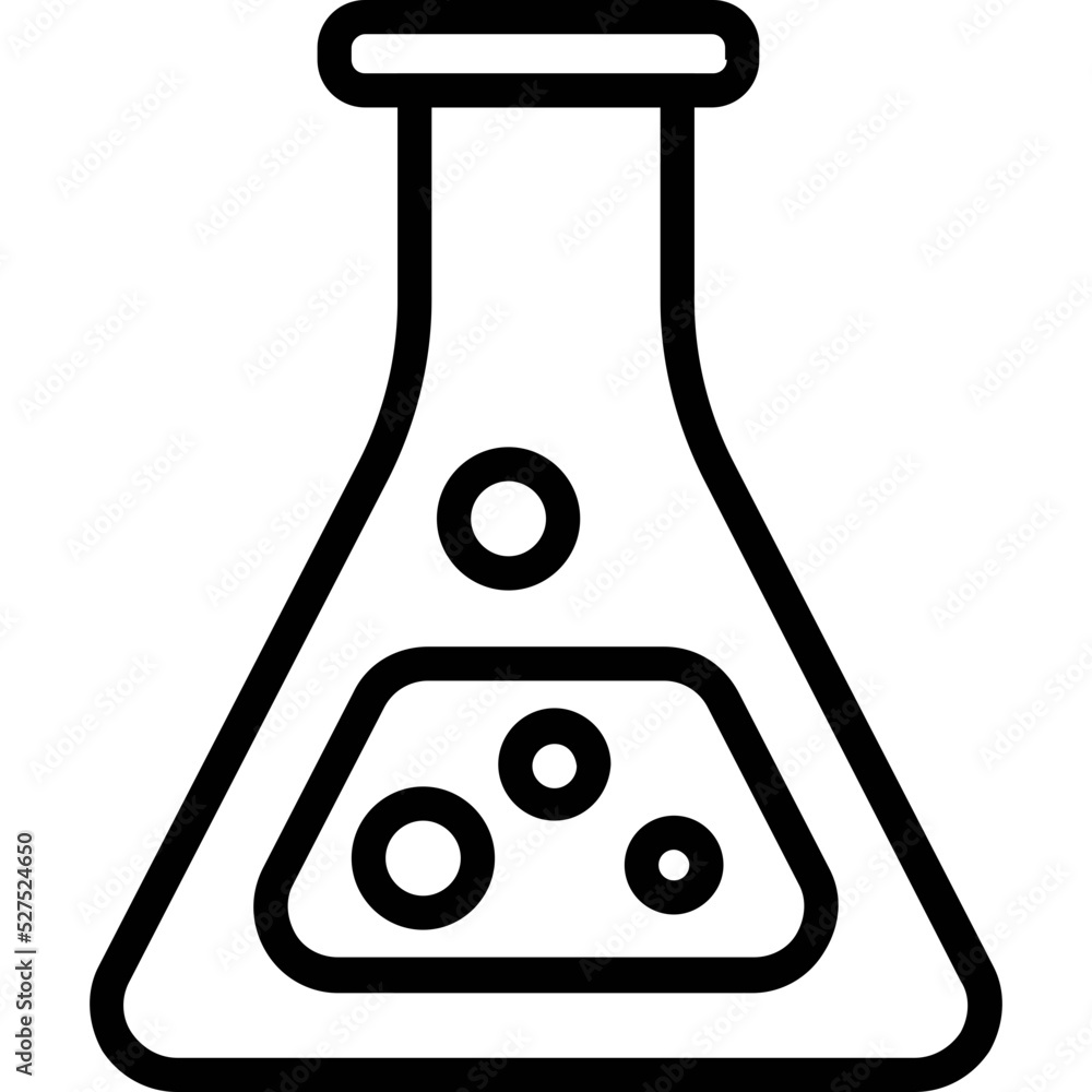 Beaker Vector Icon Beaker Vector Icon