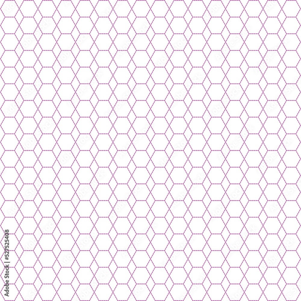 Abstract blue hexagon dot pattern fabric vector Abstract blue hexagon dot pattern fabric vector