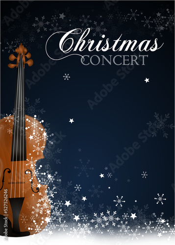 Christmas concert background