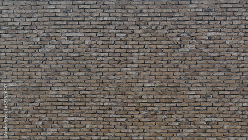 Brick wall pattern brown background
