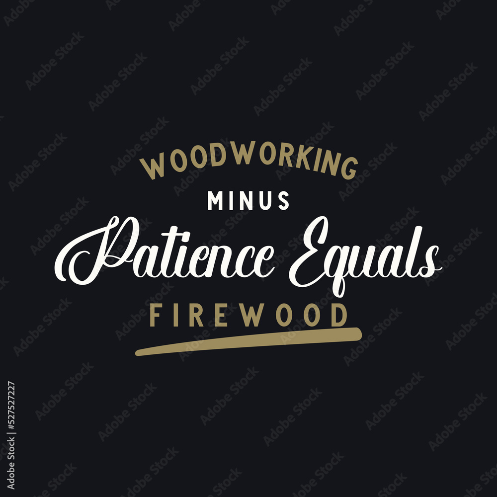 Obraz premium Simple Motivational Quote Typography with Wood Theme
