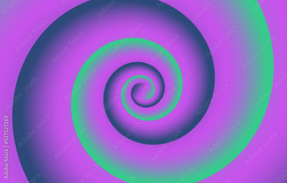Fibonacci ratio spiral circular multicolor gradient Fibonacci ratio spiral circular multicolor gradient