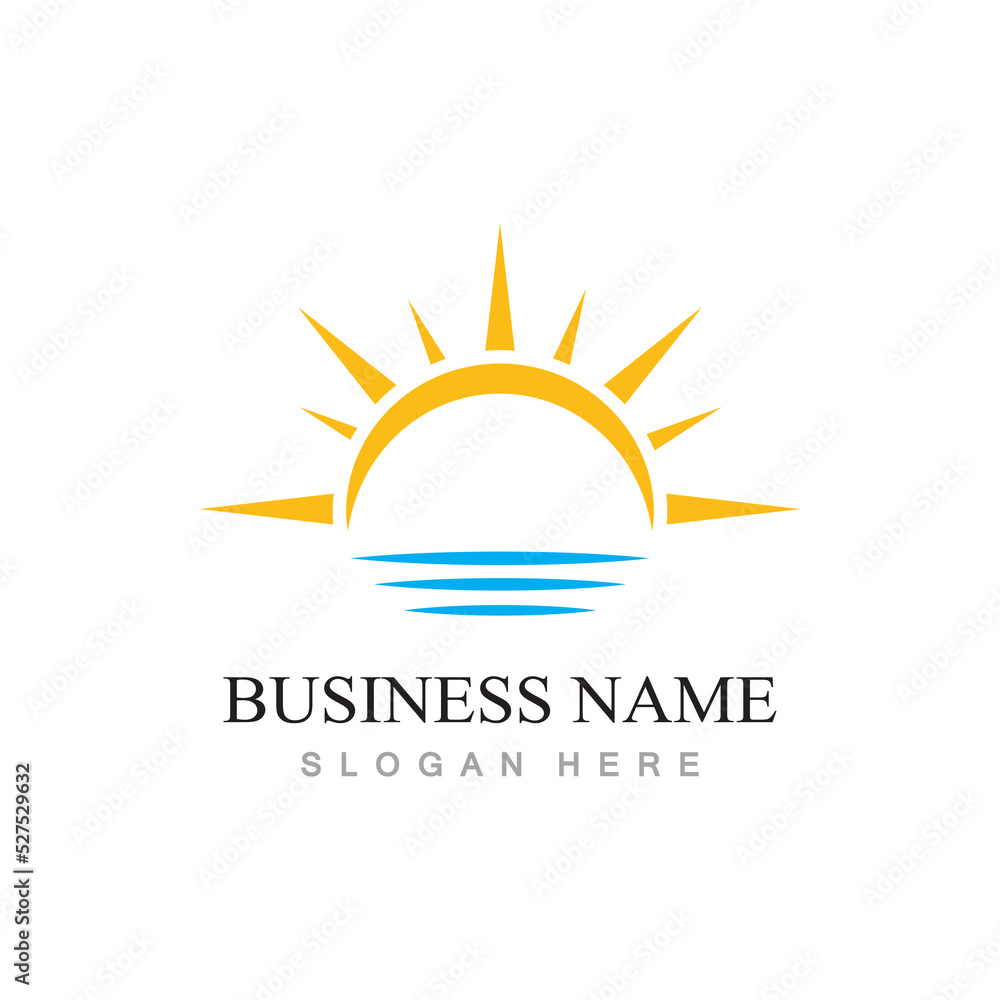Sun Vector illustration Icon Sun Vector illustration Icon