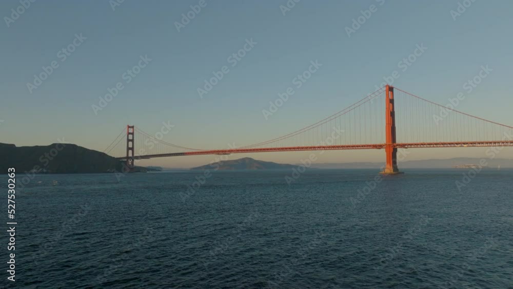 Golden Gate at Sunset Fast Push - San Francisco Golden Gate at Sunset Fast Push - San Francisco