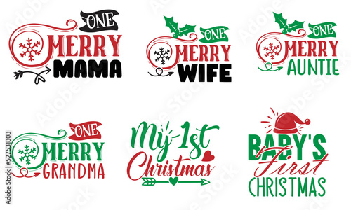 Christmas Quotes SVG Designs Bundle