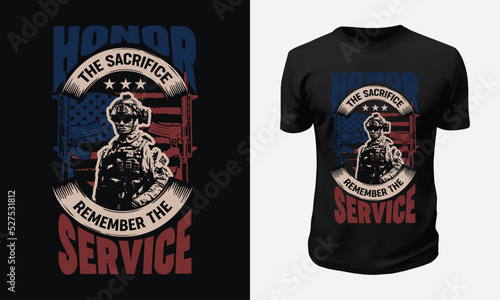 Veteran Day T shirt Design Vector Graphic Illustration for Print on Demand Site and Tees Business