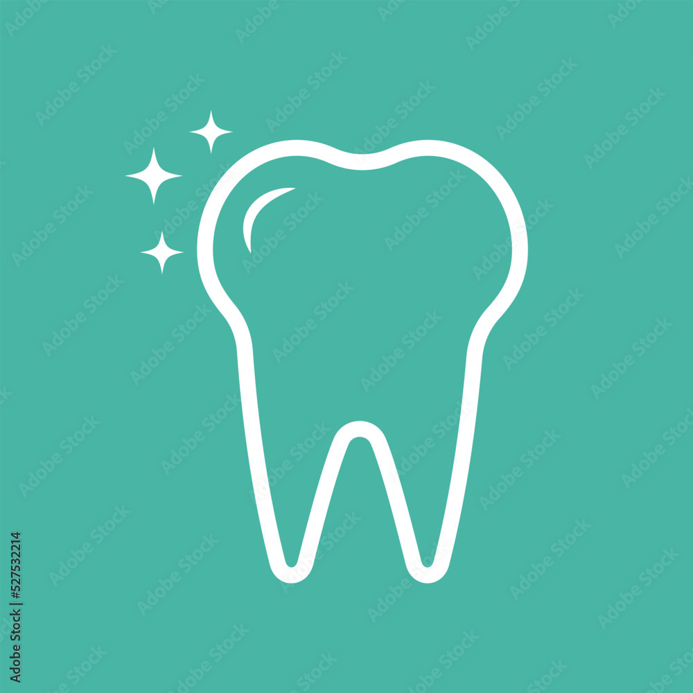 Dental logo Template vector illustration icon design tooth icon. Modern denistry logo. Perfect tooth with stars. Dental logo Template vector illustration icon design tooth icon. Modern denistry logo. Perfect tooth with stars.