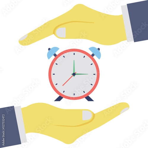 Save Timing Vector Icon