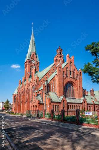 Saint Andrew Bobola's Church. Bydgoszcz, Kuyavian-Pomeranian Voivodeship, Poland.