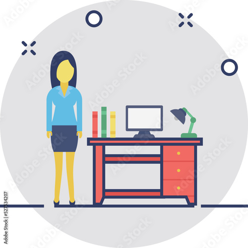 Businesswomen Vector Icon