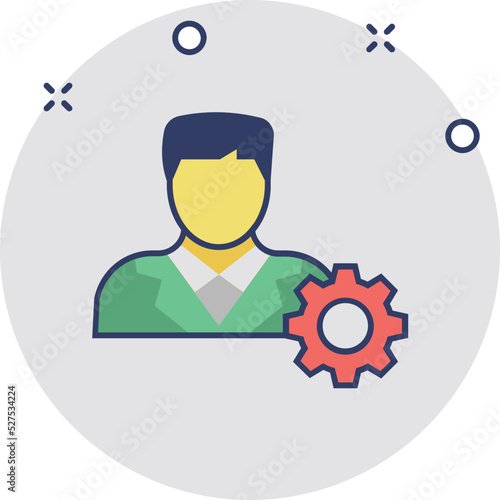 Successful Businessman Vector Icon