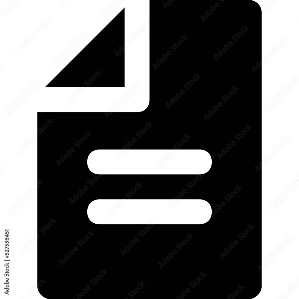 Document Vector Icon