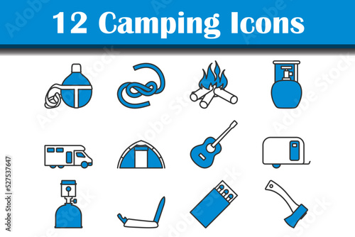 Camping Icon Set