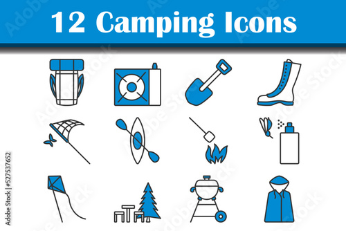 Camping Icon Set