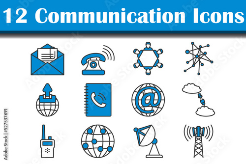 Communication Icon Set