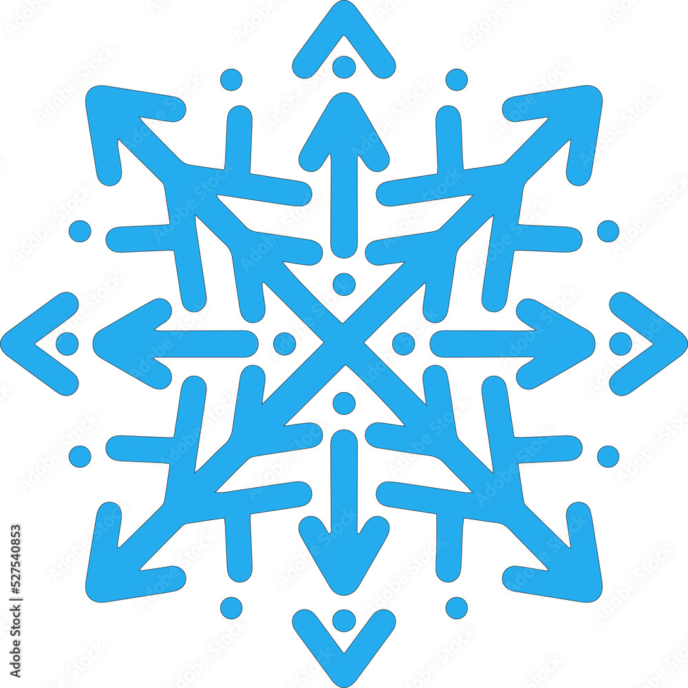 Snowflake Icon Illustration
Snowflake Icon Illustration